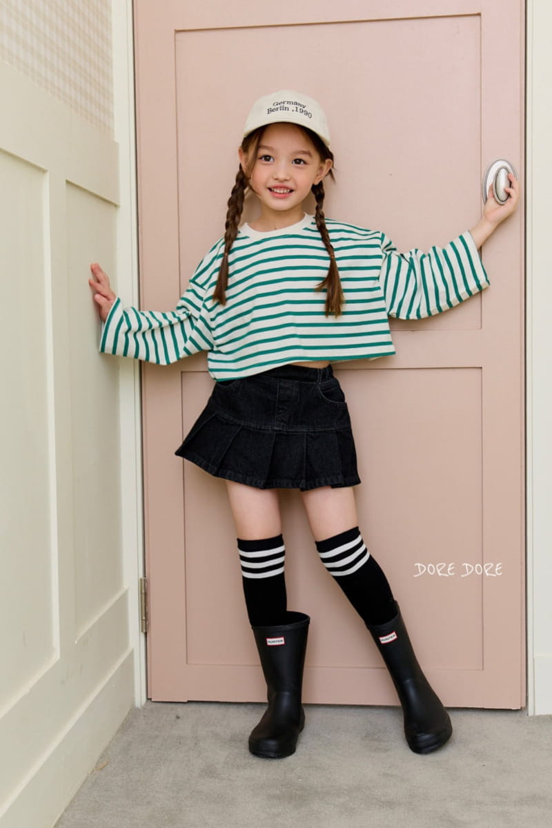 Dore Dore - Korean Children Fashion - #kidzfashiontrend - Bobo Stripes Tee - 7