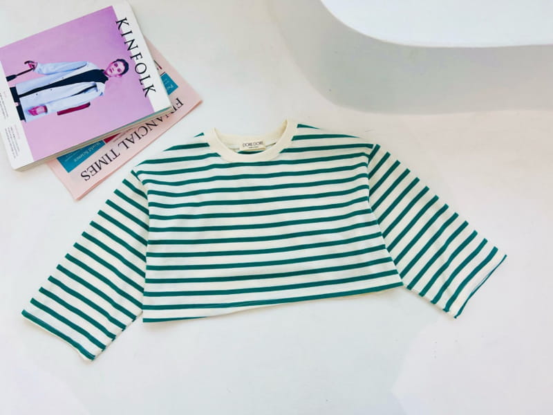 Dore Dore - Korean Children Fashion - #magicofchildhood - Bobo Stripes Tee - 10