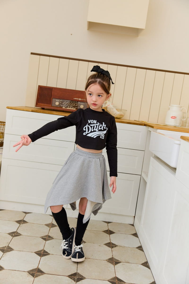 Dore Dore - Korean Children Fashion - #prettylittlegirls - Dochi Crop Tee - 10