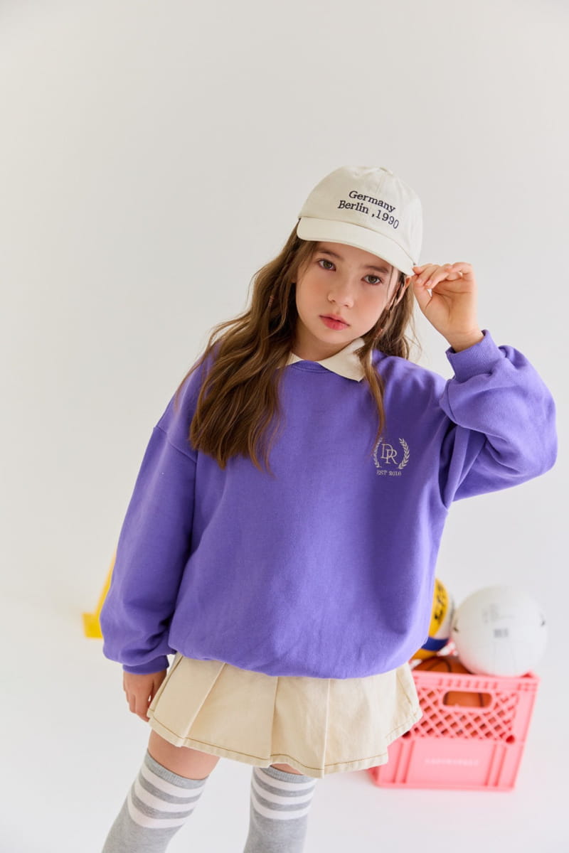 Dore Dore - Korean Children Fashion - #prettylittlegirls - DR Collar Sweatshirt