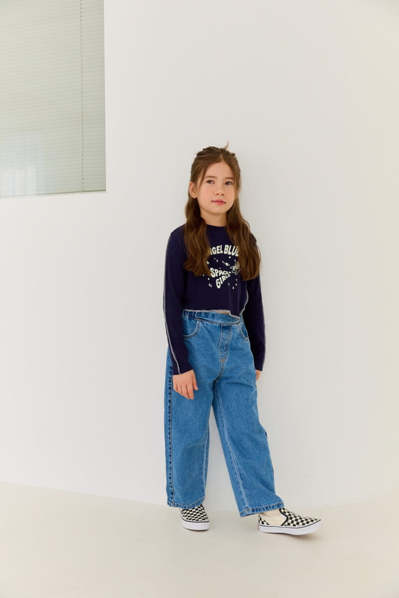 Dore Dore - Korean Children Fashion - #prettylittlegirls - Color Wide Jeans - 6