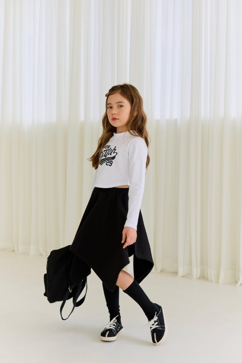 Dore Dore - Korean Children Fashion - #prettylittlegirls - Terry Frea Skirt Pants - 5