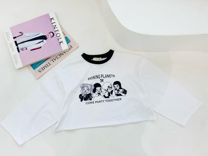 Dore Dore - Korean Children Fashion - #todddlerfashion - Girls Crop Tee - 9