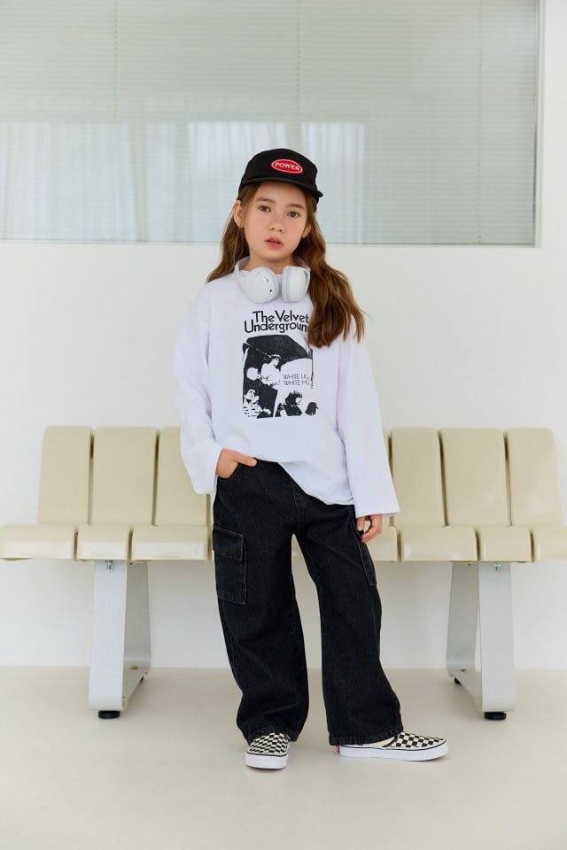 Dore Dore - Korean Children Fashion - #todddlerfashion - Denim Cargo Jeans - 9