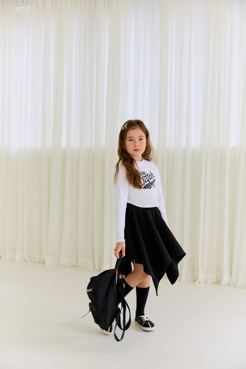 Dore Dore - Korean Children Fashion - #todddlerfashion - Terry Frea Skirt Pants - 6