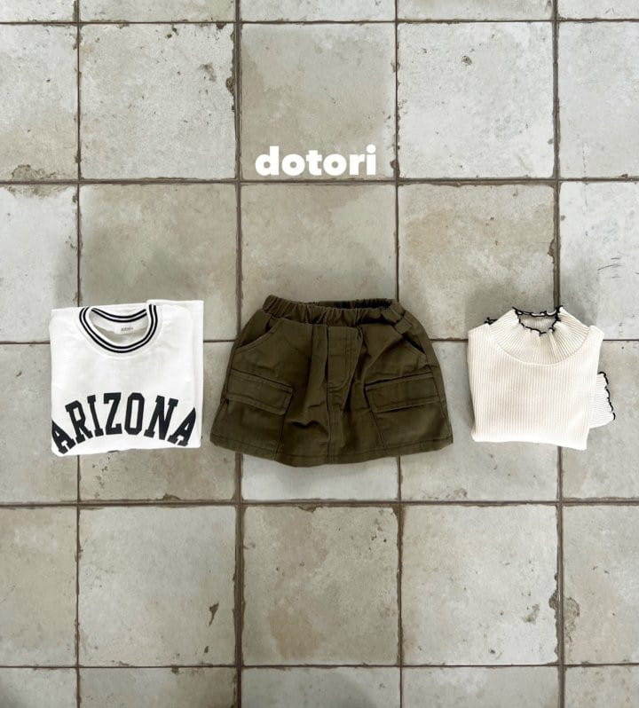 Dotori - Korean Children Fashion - #childofig - Rib Terry Tee - 9