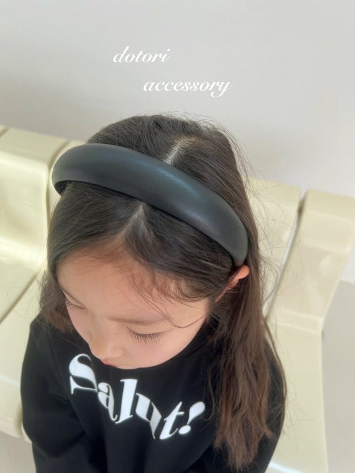 Dotori - Korean Children Fashion - #childrensboutique - Leather Hairband - 5