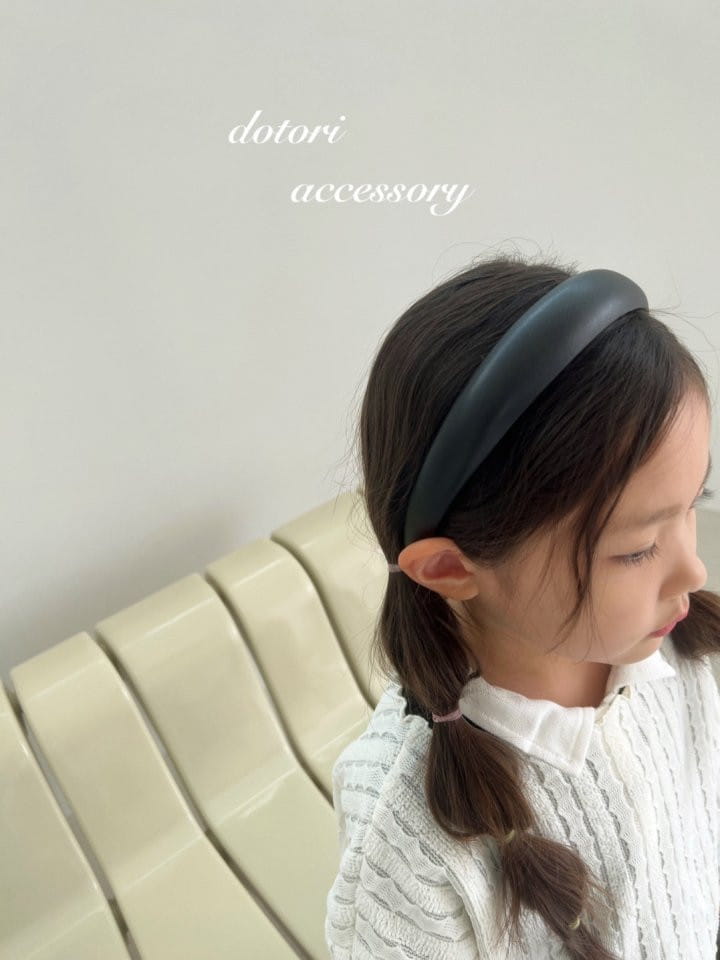 Dotori - Korean Children Fashion - #designkidswear - Leather Hairband - 6