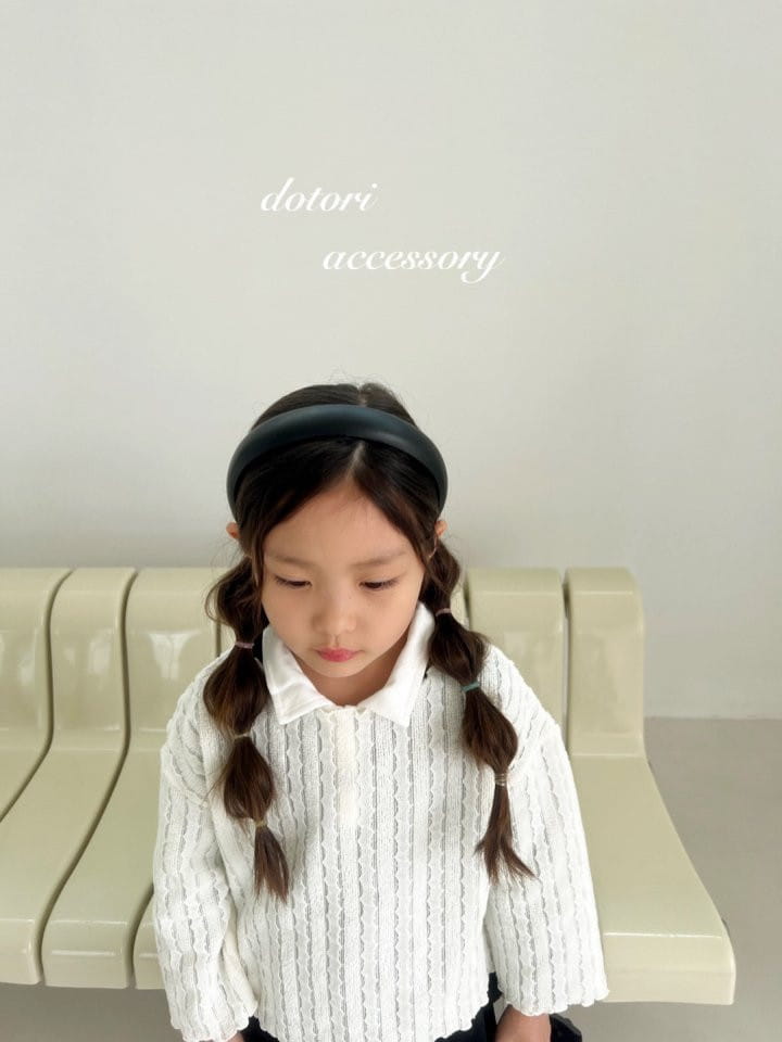 Dotori - Korean Children Fashion - #discoveringself - Leather Hairband - 7