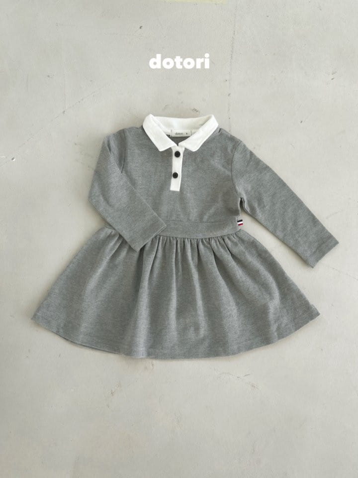 Dotori - Korean Children Fashion - #designkidswear - PK Collar One-piece - 4