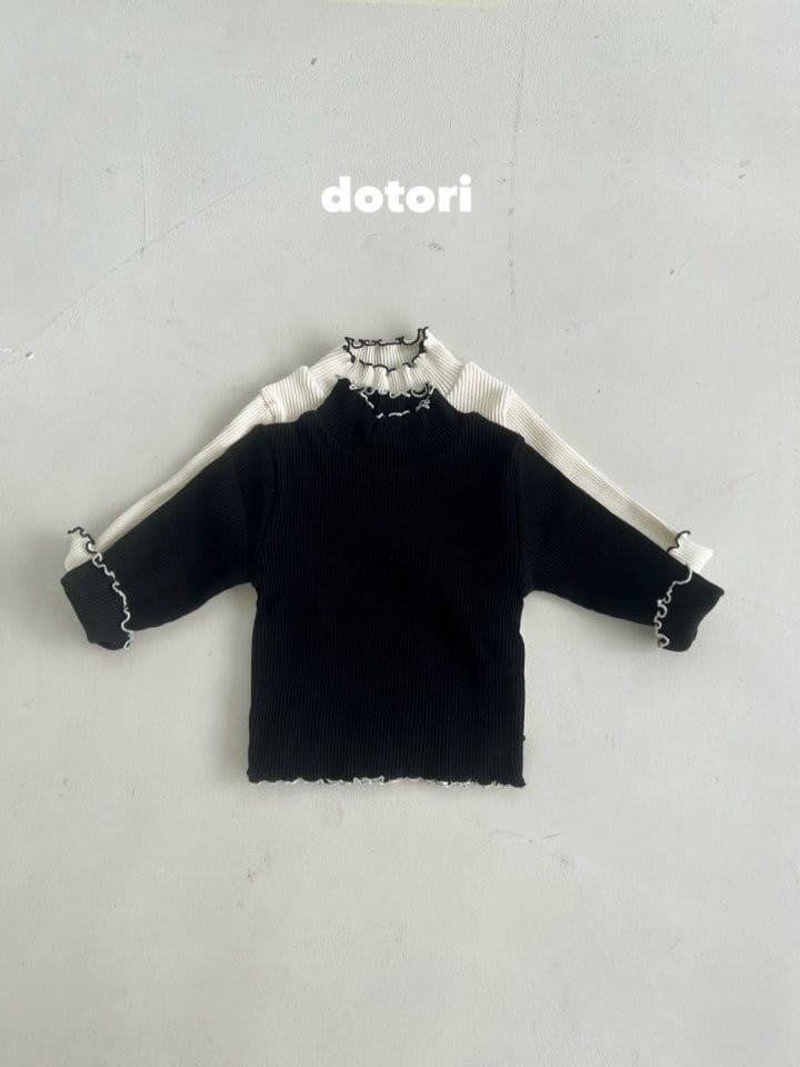 Dotori - Korean Children Fashion - #kidsshorts - Rib Terry Tee