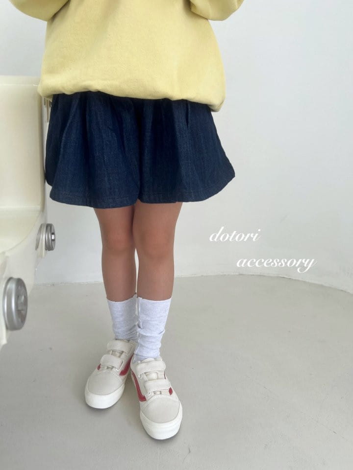 Dotori - Korean Children Fashion - #kidsshorts - Rib Knee Socks - 10