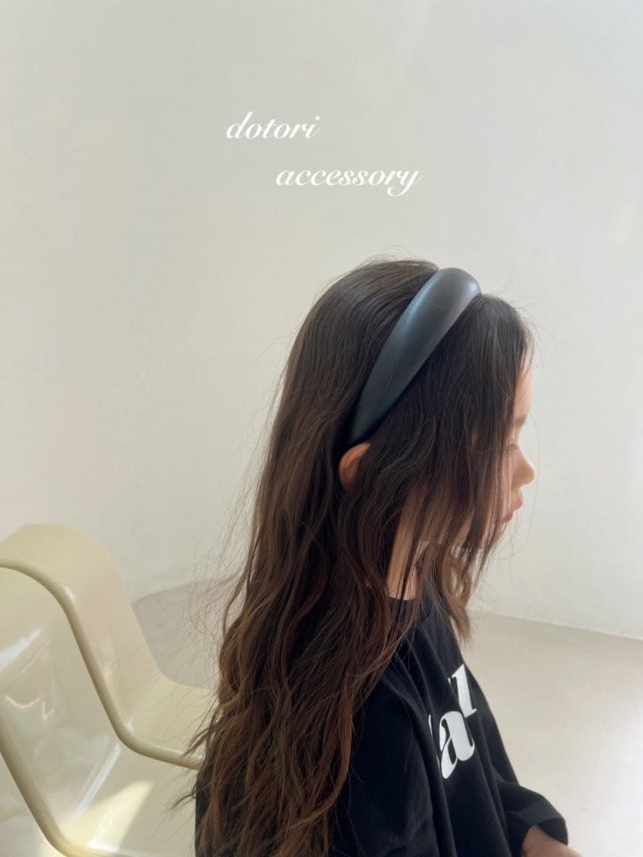 Dotori - Korean Children Fashion - #kidsshorts - Leather Hairband - 9