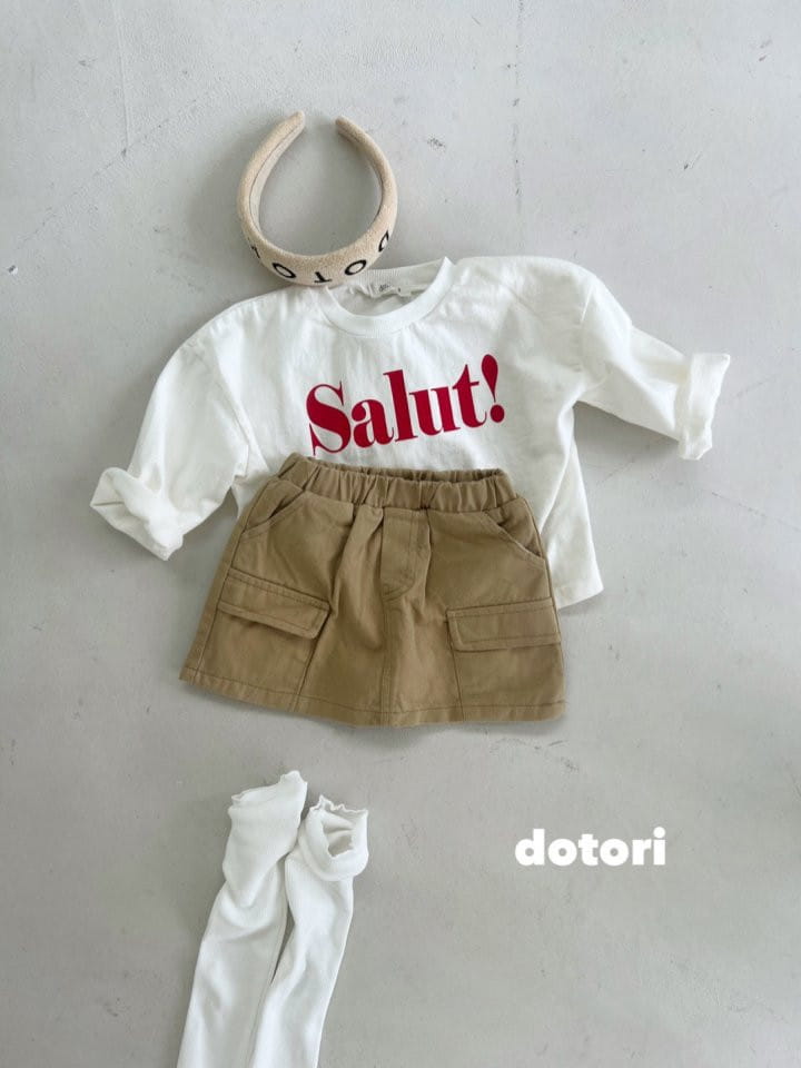 Dotori - Korean Children Fashion - #minifashionista - Cargo Skirt - 7