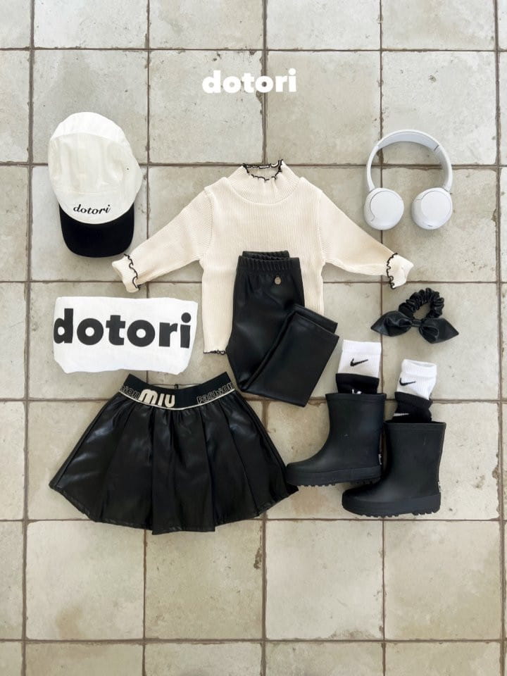 Dotori - Korean Children Fashion - #prettylittlegirls - Rib Terry Tee - 8