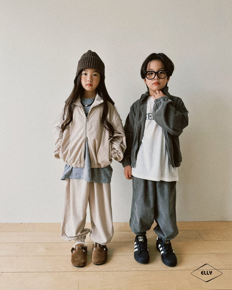 Ellymolly - Korean Children Fashion - #Kfashion4kids - Magaret Two Way Zip-up - 11