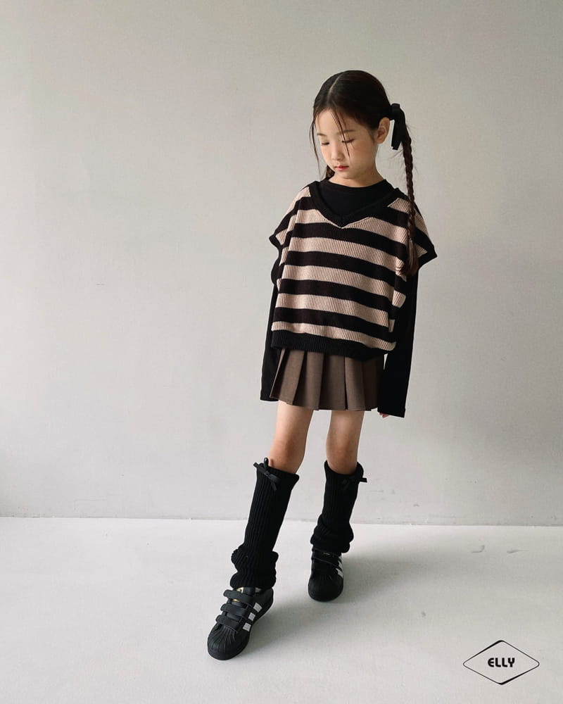 Ellymolly - Korean Children Fashion - #childofig - Elly Pintuck Crop Tee - 11