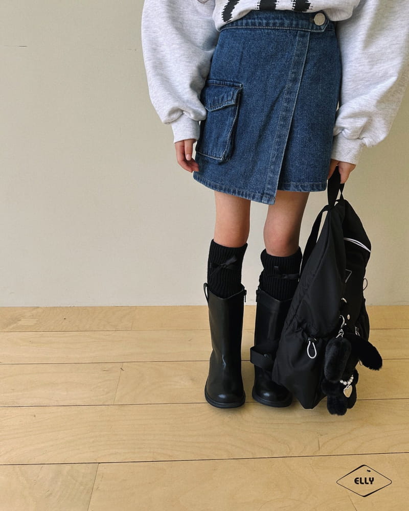 Ellymolly - Korean Children Fashion - #designkidswear - One Pocket Pants - 12