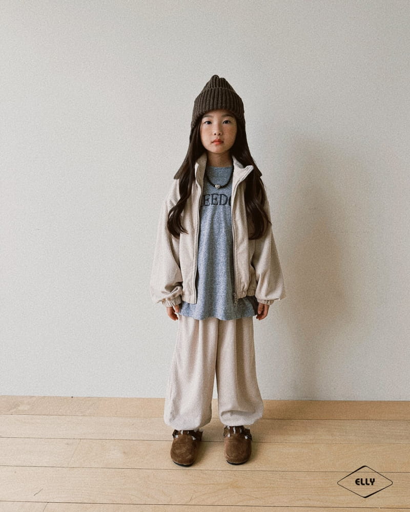 Ellymolly - Korean Children Fashion - #designkidswear - Magaret Two Way Zip-up - 5