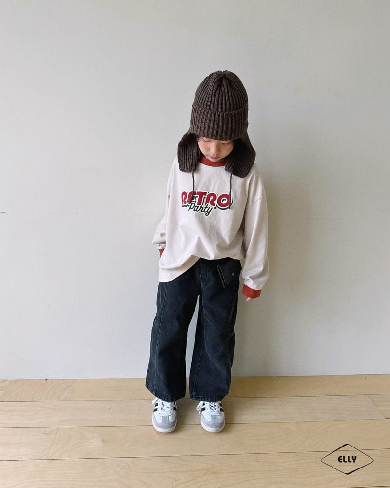 Ellymolly - Korean Children Fashion - #discoveringself - Retro Color Tee