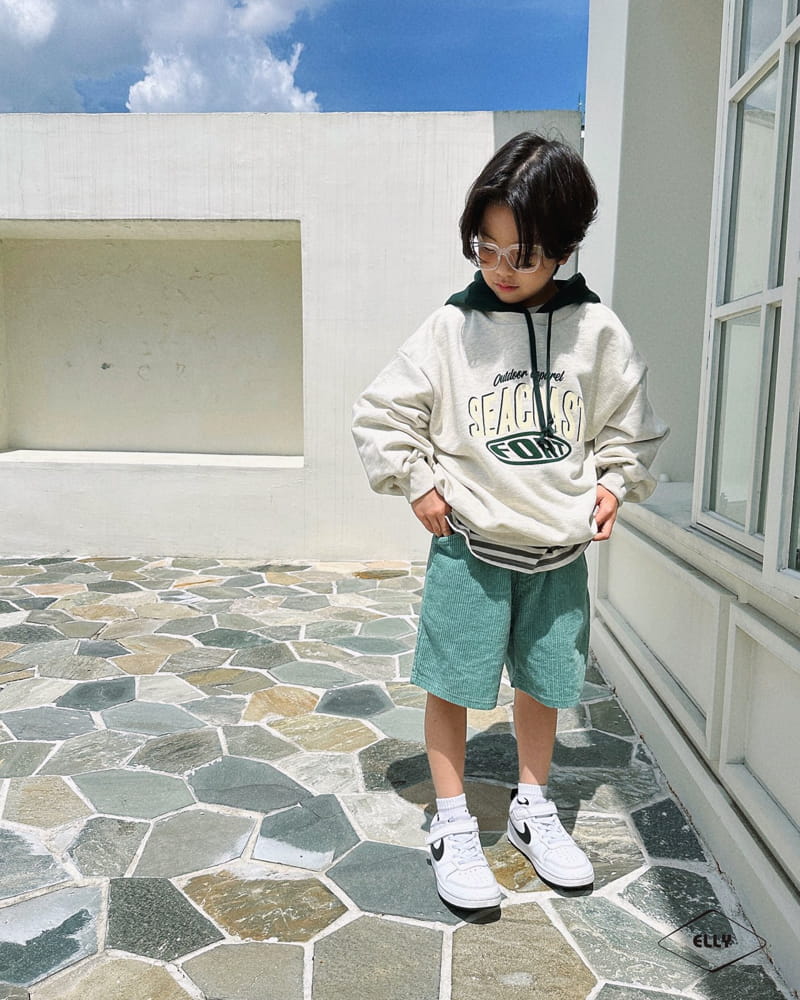 Ellymolly - Korean Children Fashion - #fashionkids - Pigment Rib Shorts - 9