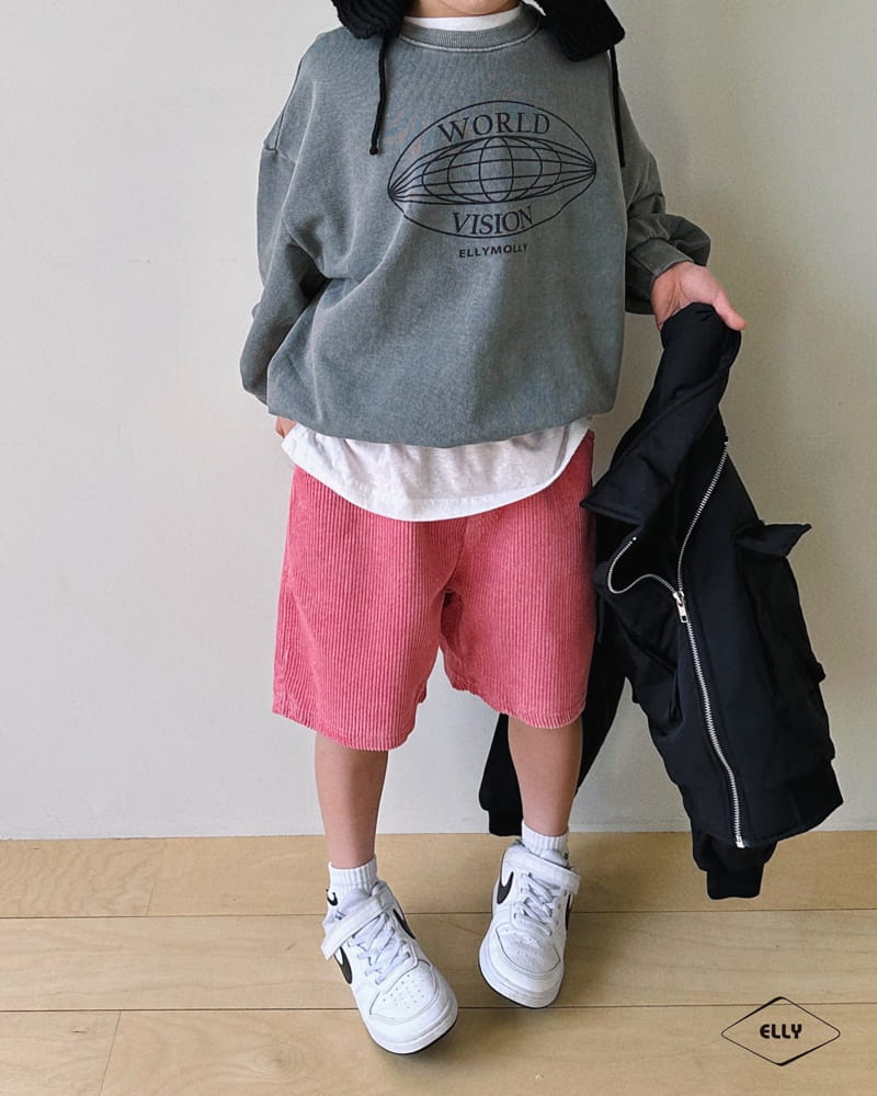 Ellymolly - Korean Children Fashion - #kidzfashiontrend - Pigment Rib Shorts - 12