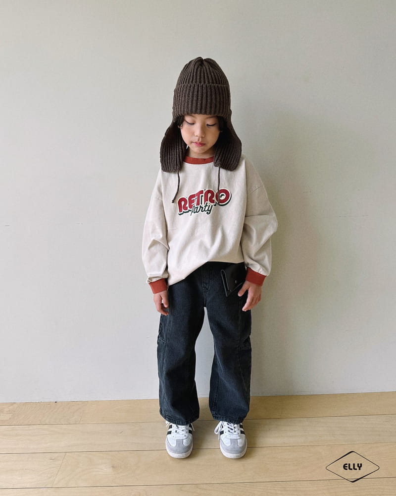 Ellymolly - Korean Children Fashion - #kidzfashiontrend - Retro Color Tee - 5