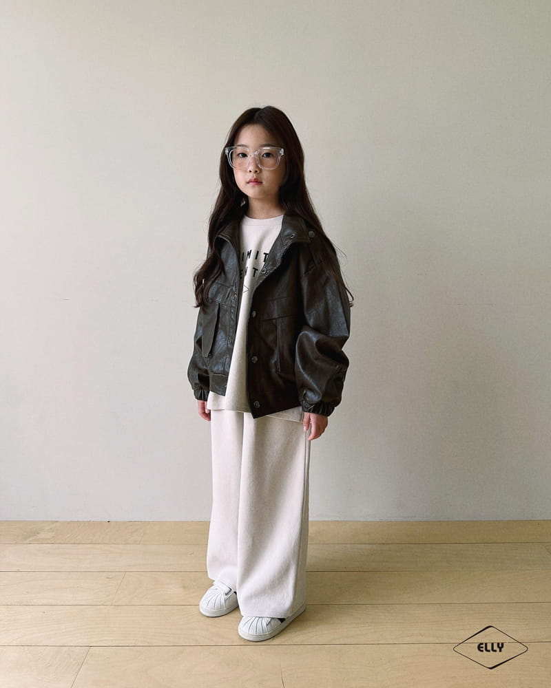 Ellymolly - Korean Children Fashion - #littlefashionista - Crush Slit Tee - 3