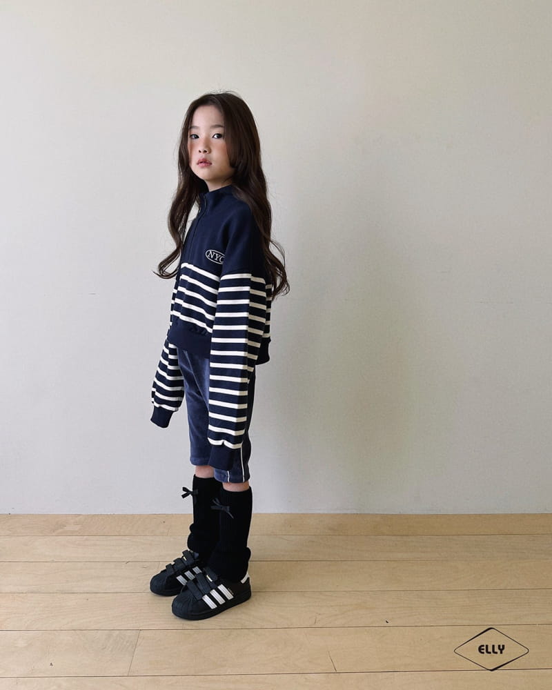 Ellymolly - Korean Children Fashion - #littlefashionista - NYC Half Zip-up - 2