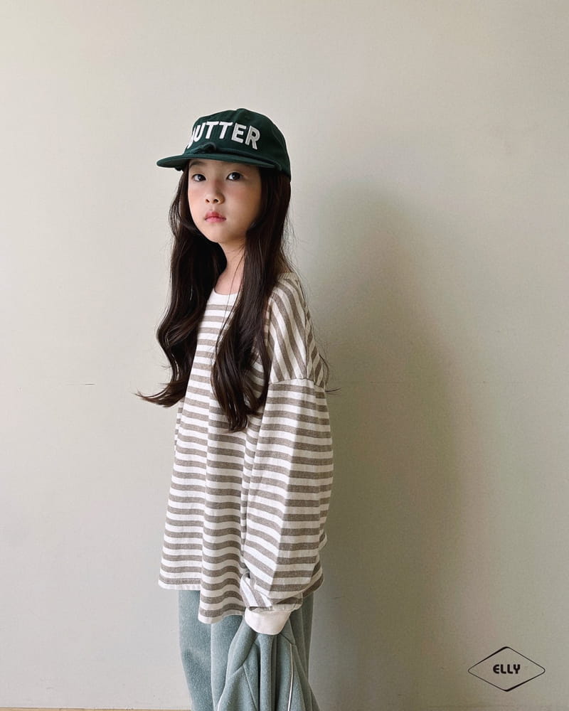 Ellymolly - Korean Children Fashion - #minifashionista - Fream Stripes Tee - 10