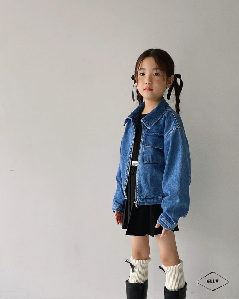 Ellymolly - Korean Children Fashion - #prettylittlegirls - Sand Crop Jacket - 6