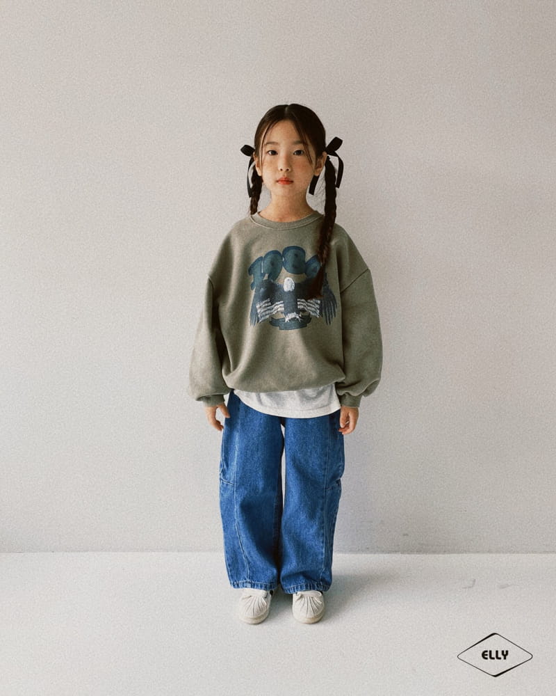 Ellymolly - Korean Children Fashion - #prettylittlegirls - Vintage Sweatshirt