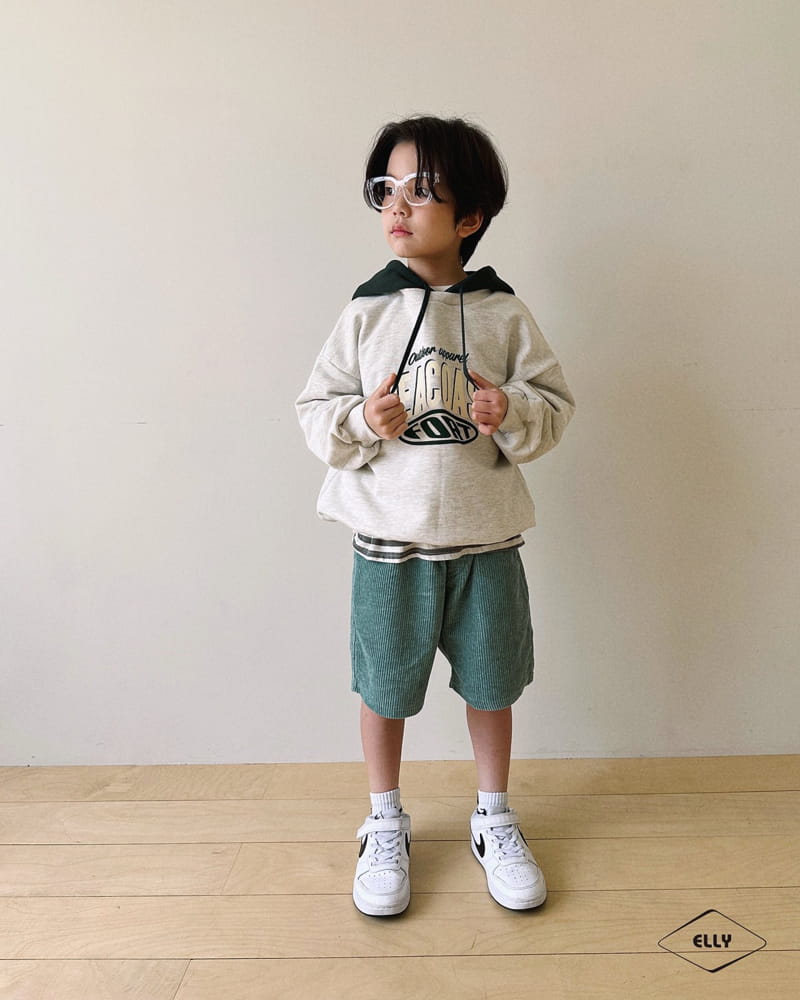 Ellymolly - Korean Children Fashion - #todddlerfashion - Pigment Rib Shorts - 2