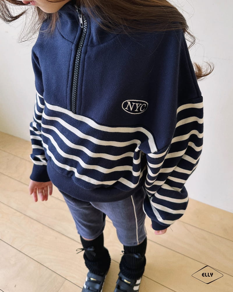 Ellymolly - Korean Children Fashion - #todddlerfashion - NYC Half Zip-up - 6