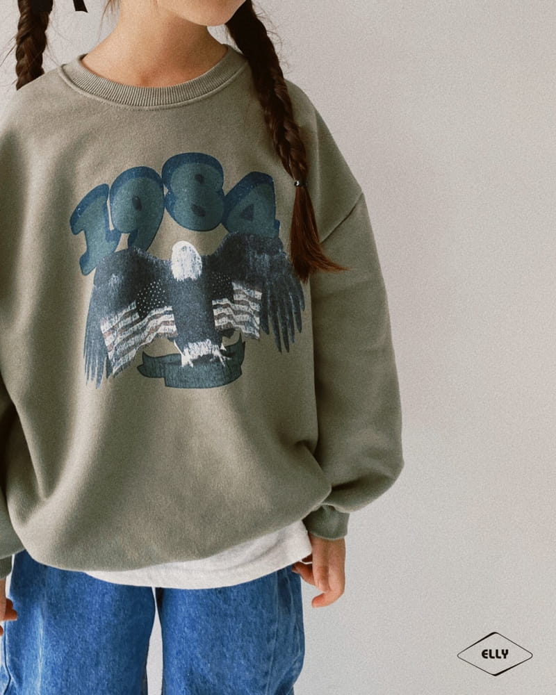 Ellymolly - Korean Children Fashion - #todddlerfashion - Vintage Sweatshirt - 2