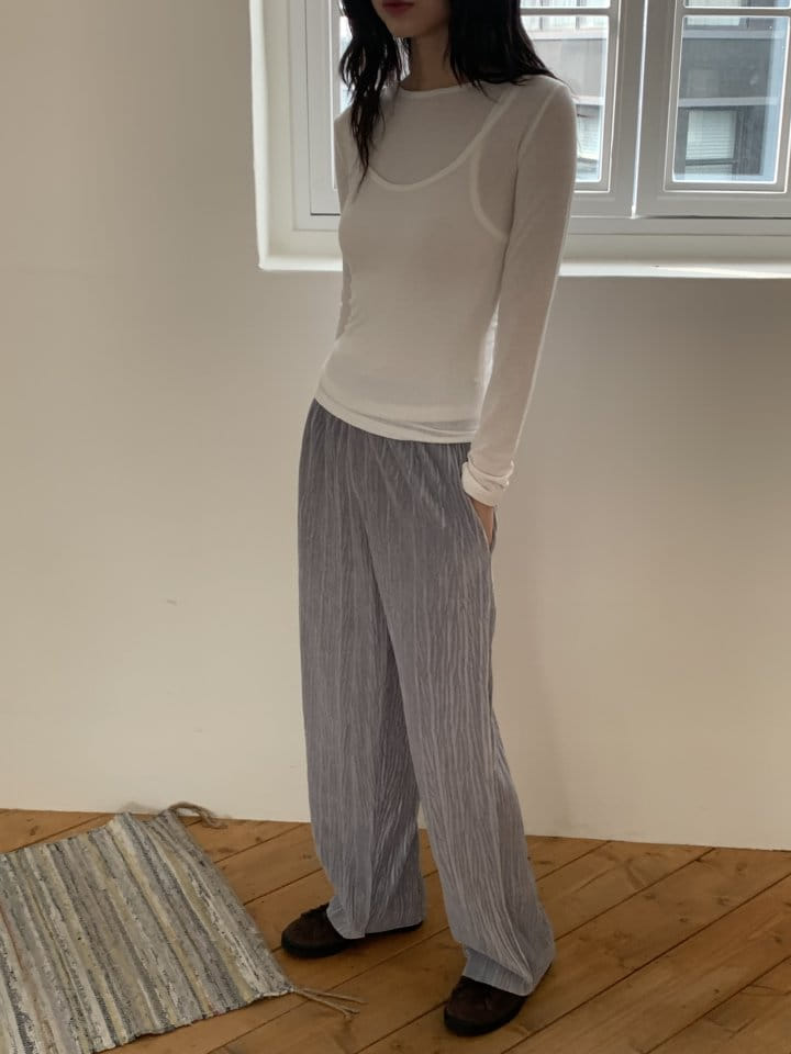 Enten - Korean Women Fashion - #momslook - Bellabell Pants - 2