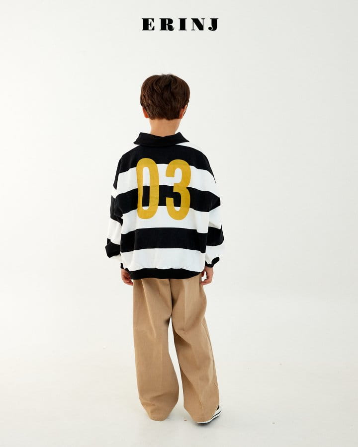 Erin J - Korean Children Fashion - #childofig - Stripes Sweatshirt - 5