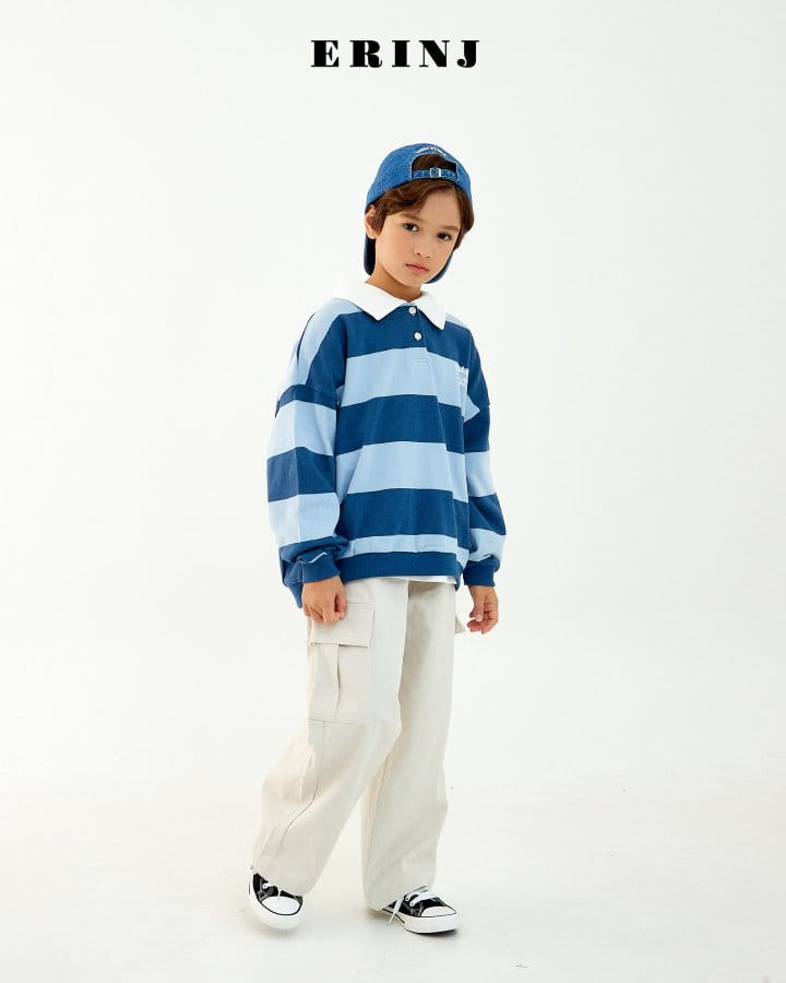 Erin J - Korean Children Fashion - #fashionkids - Stripes Sweatshirt - 10