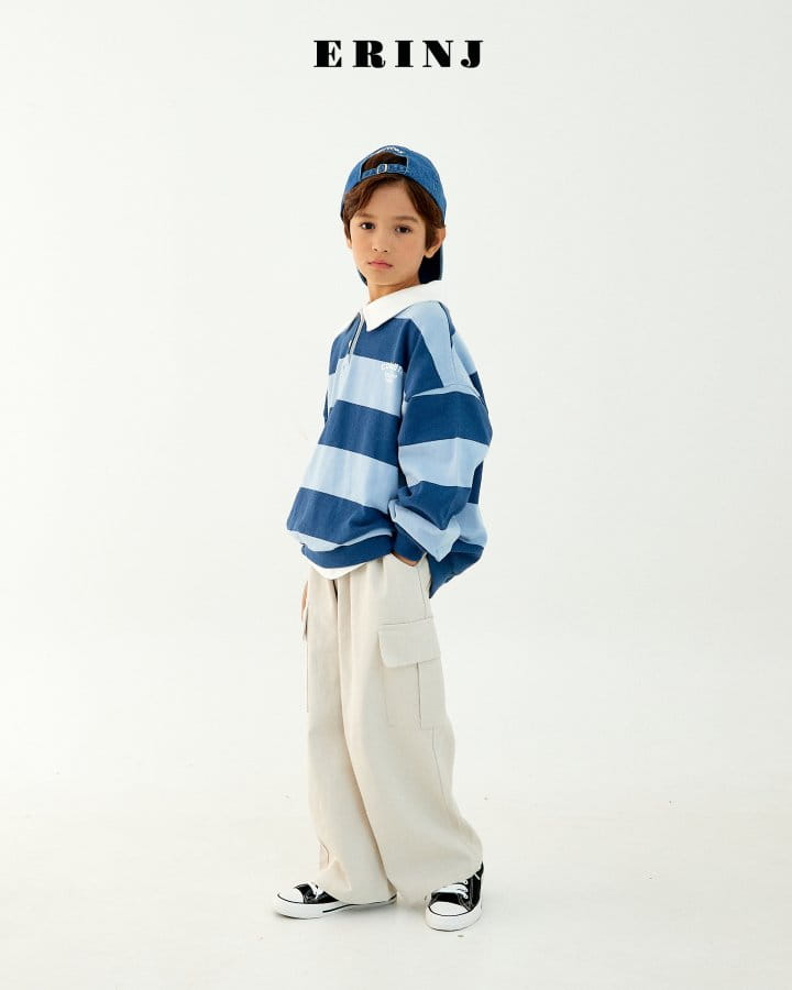 Erin J - Korean Children Fashion - #kidsshorts - Stripes Sweatshirt - 11