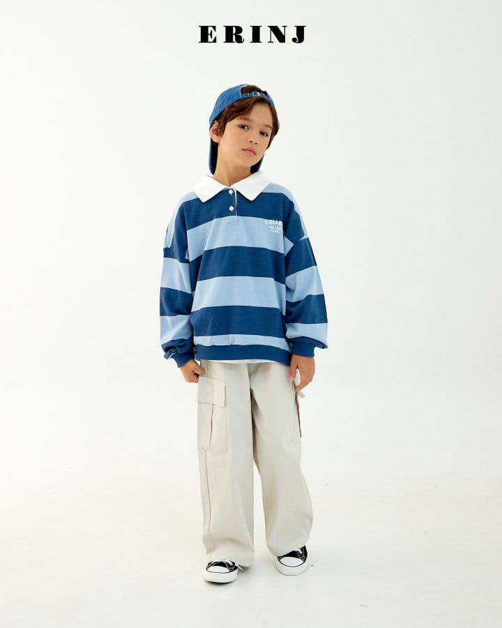 Erin J - Korean Children Fashion - #kidsstore - Stripes Sweatshirt - 12