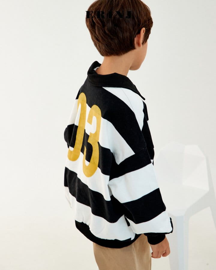 Erin J - Korean Children Fashion - #littlefashionista - Stripes Sweatshirt