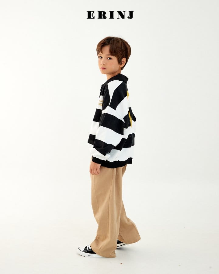 Erin J - Korean Children Fashion - #minifashionista - Stripes Sweatshirt - 4