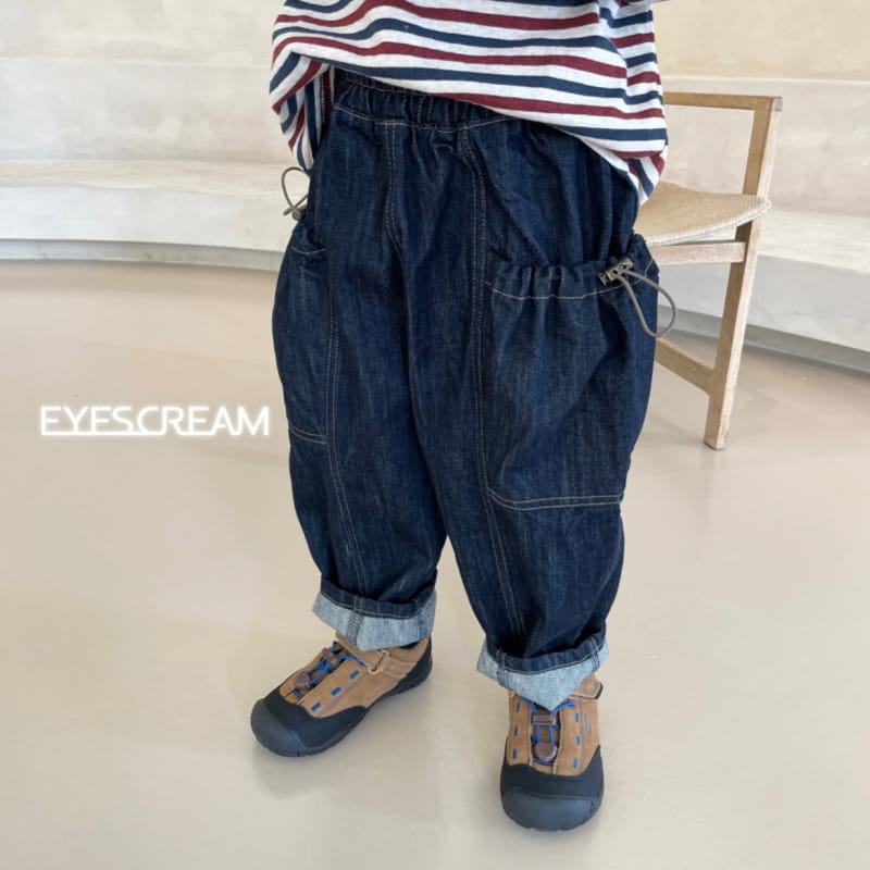 Eyescream - Korean Children Fashion - #littlefashionista - Pocket Jeans - 8