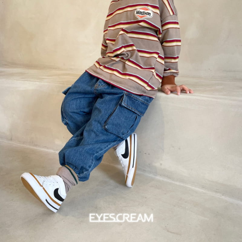 Eyescream - Korean Children Fashion - #magicofchildhood - F Cargo Jeans - 7