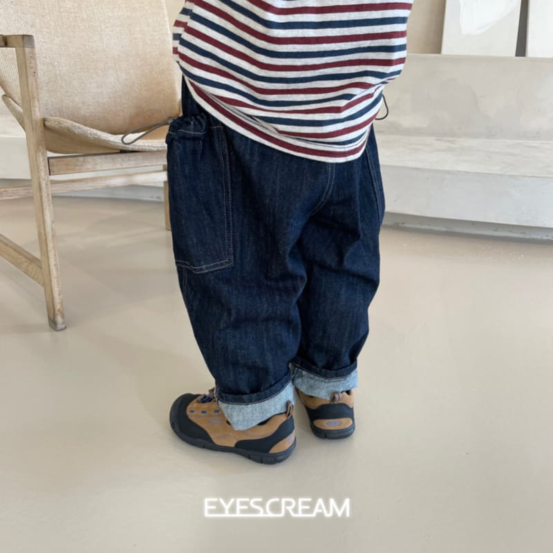 Eyescream - Korean Children Fashion - #minifashionista - Pocket Jeans - 10