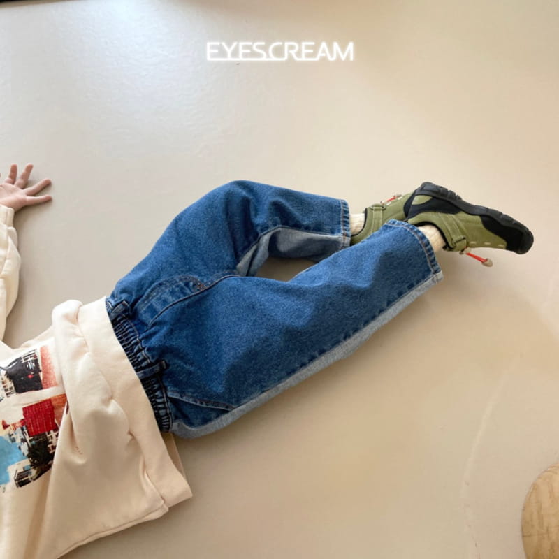 Eyescream - Korean Children Fashion - #minifashionista - Signiture Jeans - 9