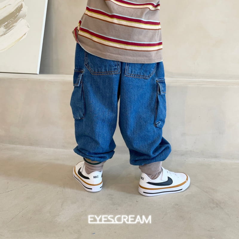 Eyescream - Korean Children Fashion - #prettylittlegirls - F Cargo Jeans - 9