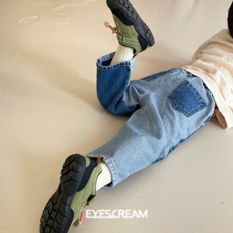 Eyescream - Korean Children Fashion - #todddlerfashion - Signiture Jeans - 11