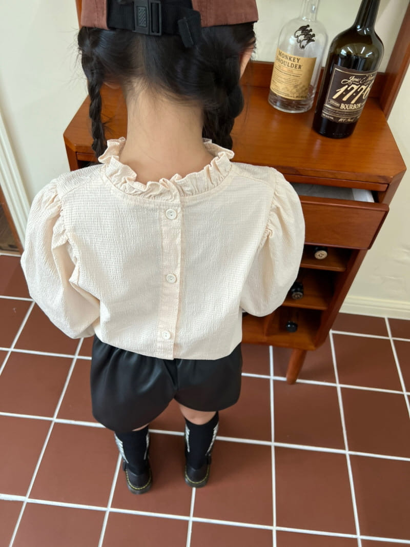 Fine-Studio - Korean Children Fashion - #todddlerfashion - Embo Blouse - 4