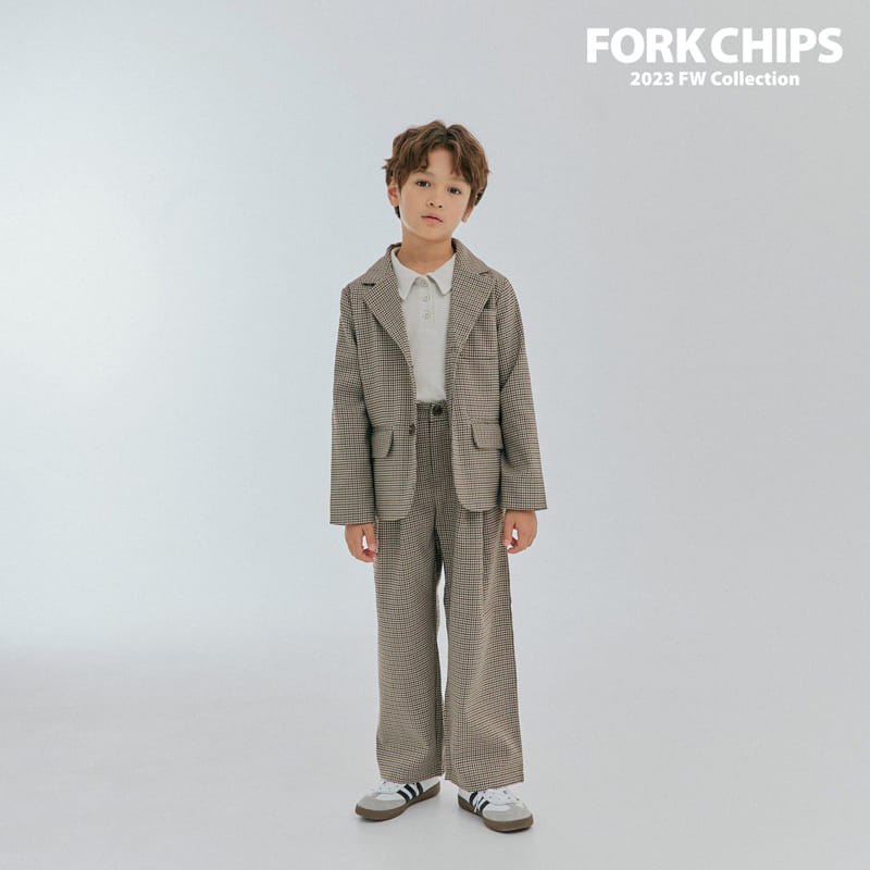 Fork Chips - Korean Children Fashion - #Kfashion4kids - Hound Jacket - 12